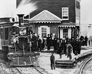 Rail Road Prints: Hanover Junction, Pennsylvania - 1863 - Hanover Junction Rai