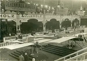 Bruxelles Prints: The Hanriot stand at the Salon De Bruxelles in 1910