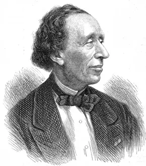 Andersen Prints: Hans Christian Andersen, c. 1870