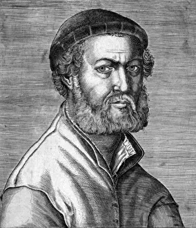 Skullcap Prints: Hans Holbein / Age 45