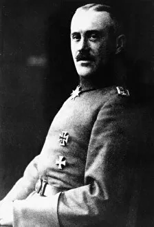 Images Dated 2nd August 2011: Hans-Joachim Haupt, German army officer, WW1