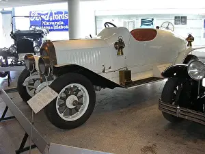A Hansa Renntorpedo car travelling through Poelcappelle