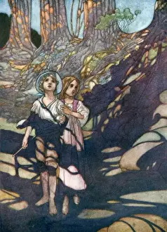Gretel Prints: Hansel and Gretel by Charles Robinson