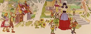 Dwarf Prints: Hansel and Gretel - Snow White and the Seven Dwarves