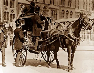 Hansom cab, London