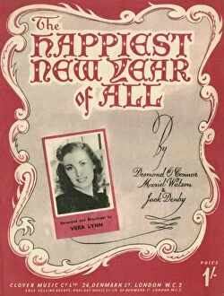 Images Dated 29th August 2017: The happiest new year of all - Music Sheet Cover