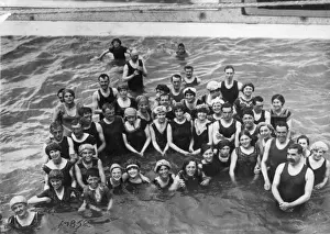Happy Bathers