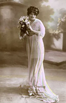 Images Dated 15th February 2019: Happy Birthday postcard
