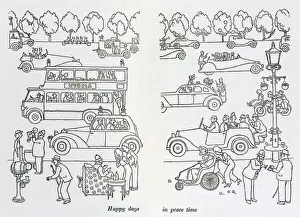Utopia Prints: Happy days in peace time / W H Robinson