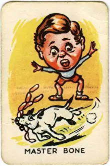 Familes Prints: Happy Familes Playing Cards - Master Bone