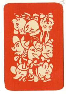 Happy Families Animals - card back design