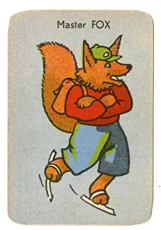Foxes Prints: Happy Families Animals - Master Fox