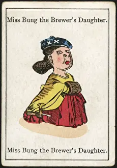 Devised Prints: Happy Families / Miss Bung