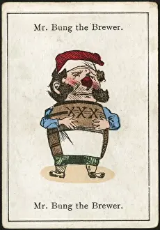 Devised Prints: Happy Families / Mr Bung