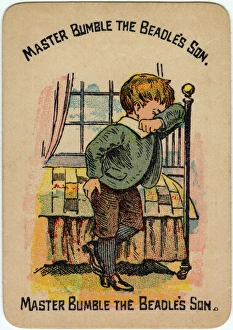 Images Dated 8th January 2016: Happy Families Playing Cards - Master Bumble