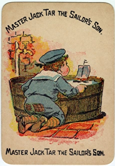 Images Dated 8th January 2016: Happy Families Playing Cards - Master Jack Tar