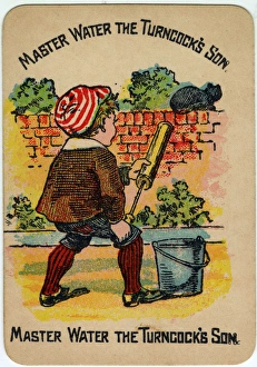 Images Dated 8th January 2016: Happy Families Playing Cards - Master Water