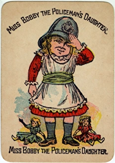 Images Dated 8th January 2016: Happy Families Playing Cards - Miss Bobby