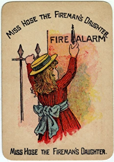 Images Dated 8th January 2016: Happy Families Playing Cards - Miss Hose