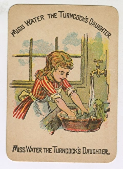 Images Dated 8th January 2016: Happy Families Playing Cards - Miss Water