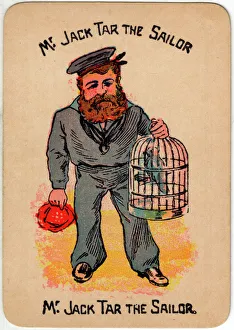 Images Dated 8th January 2016: Happy Families Playing Cards - Mr Jack Tar the Sailor