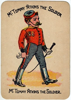 Images Dated 8th January 2016: Happy Families Playing Cards - Mr Tommy Atkins