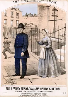 Jan19 Prints: The Happy Policeman, by Harry Clifton