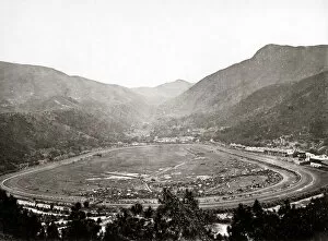 Images Dated 14th October 2015: Happy Valley Racecourse, Hong Kong, circa 1880s