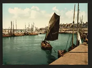 The harbor, Calais, France