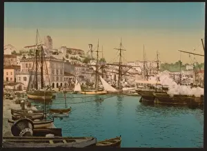 The harbor, Cannes, Riviera
