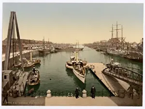Bremen Prints: The Harbor (Free Port), Bremen, Germany