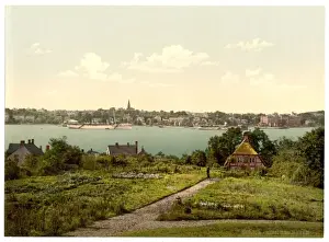 Kiel Prints: The harbor, I. Kiel, Schleswig-Holstein, Germany
