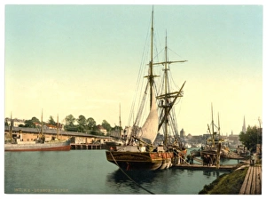 Harbor Gallery: The harbor, Lubeck, Germany
