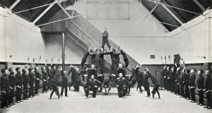 Gymnasium Prints: Harborne Industrial School, Birmingham - P. T. display