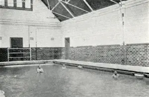 Carehome Prints: Harborne Industrial School, Birmingham - Swimming Bath