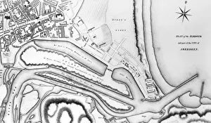 Harbour and part of the city of Aberdeen