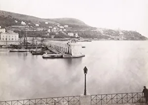 The harbour, dock, at Nice France