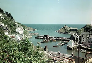 Polperro Prints: The Harbour Entrance, Polperro