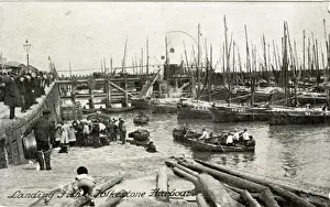 Hythe Prints: The Harbour, Folkestone, Kent
