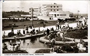 Morecambe Prints: Harbour Gardens, Morecambe, Lancashire