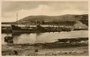 Sutherland Prints: The Harbour, Helmsdale, Caithness and Sutherland, Scotland