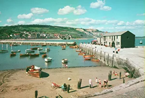 The harbour, Lyme Regis