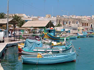 Painted Gallery: Harbour / Marsaxlokk / Malta