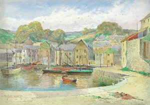 Stannard Prints: The harbour, Mevagissey, Cornwall