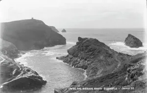 Boscastle Prints: The Harbour Mouth, Boscastle