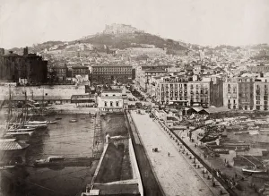 Harbour at Naples, Italy