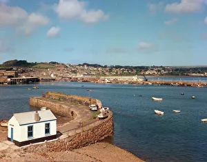 Newlyn Prints: The harbour, Newlyn