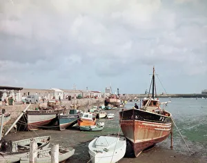 Newlyn Prints: The harbour, Newlyn