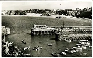 Newquay Prints: The Harbour, Newquay, Cornwall