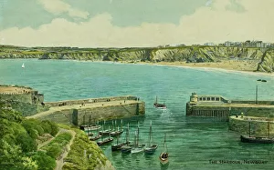 Harbour at Newquay, Cornwall